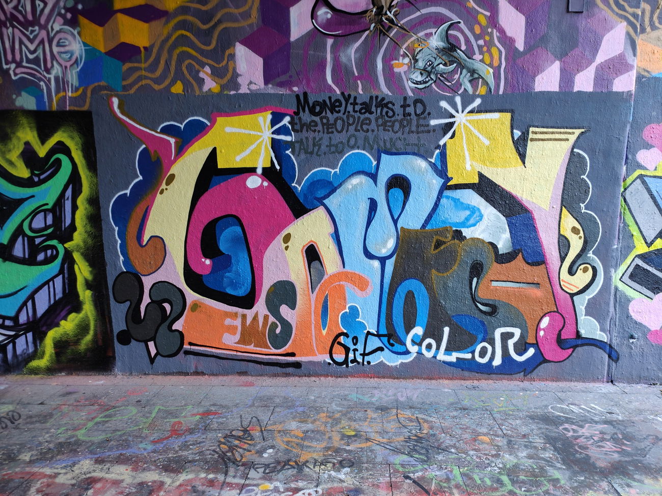 Graffiti Wall in Essen - Photo by Kico_one - Essen, Ruhrgebiet, Gameboy (2023)
