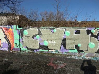 Graffiti Wall in Essen - Photo by Kico_one - Cva, Crew, Cva (2015)