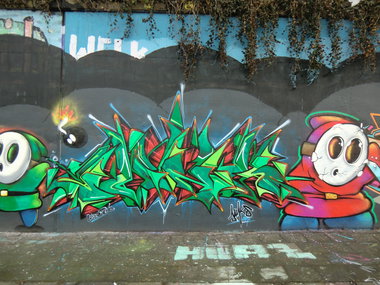 Graffiti Wall in Essen - Photo by Kico_one - Essen, NRW, Ruhrpott (2017)