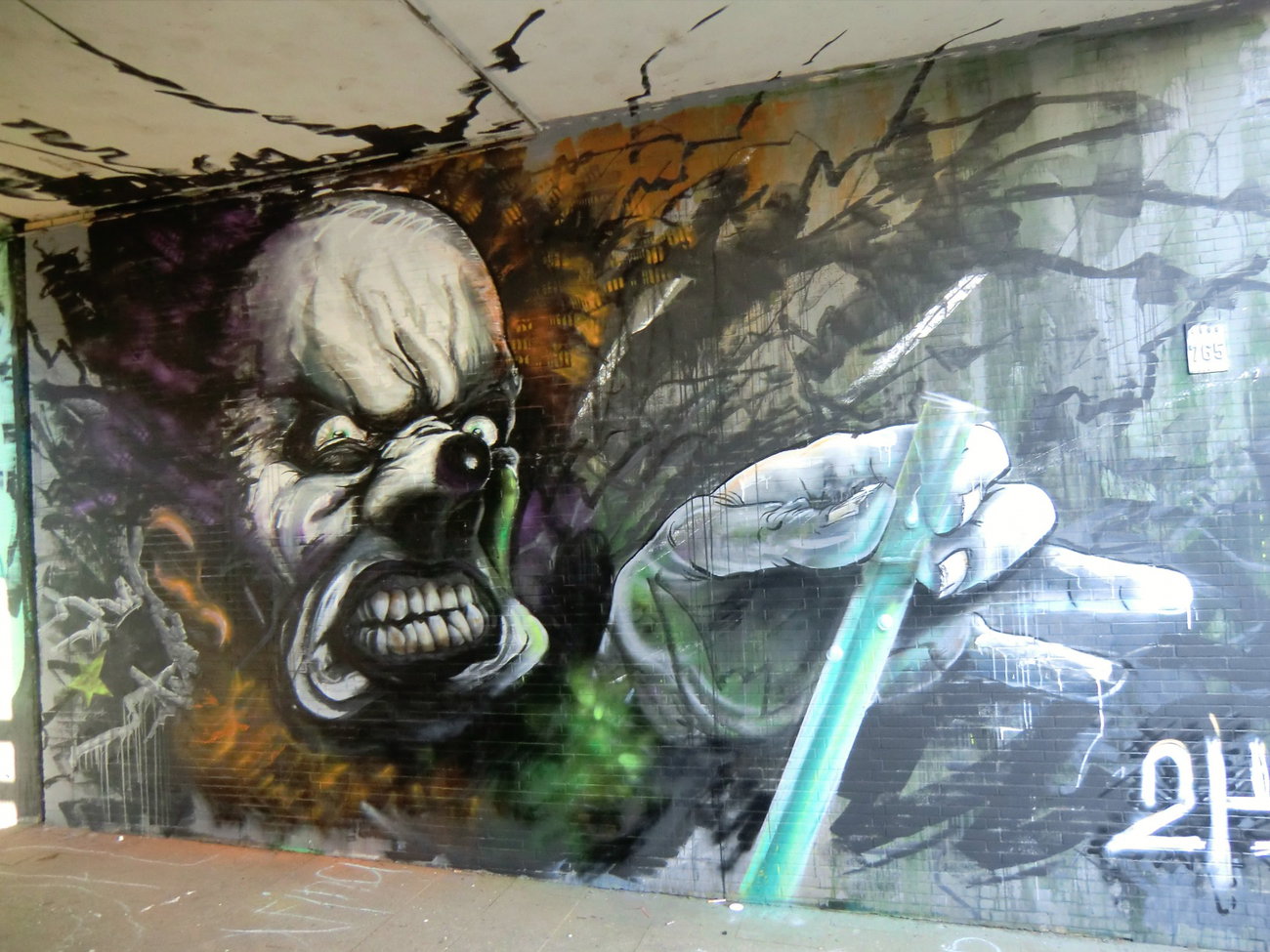 Graffiti Wall in Essen - Photo by Kico_one - Essen, Hafendampf (2015)