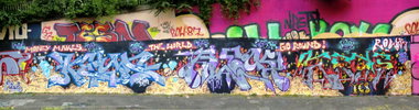 Graffiti Wall in Essen - Photo by Kico_one - Essen, GFS, GFS (2015)