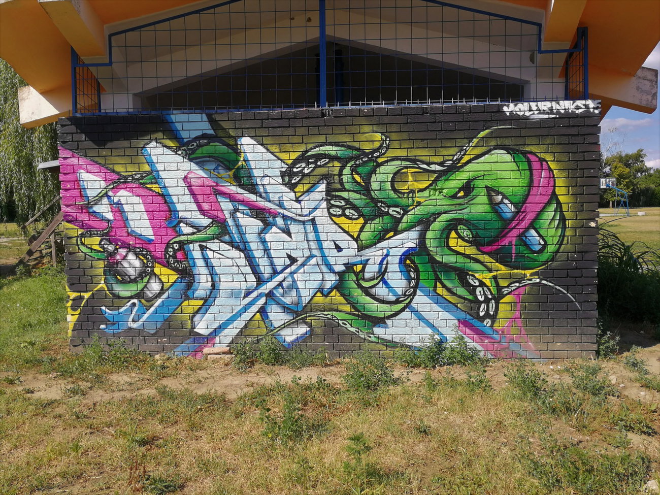 Graffiti Wall in Osijek - Photo by Kico_one - Osijek, Croatia, Moler