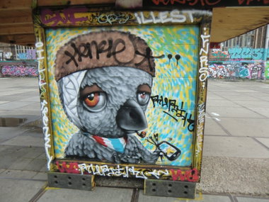 Graffiti Wall in Amsterdam - Photo by Kico_one - Amsterdam, Netherlands