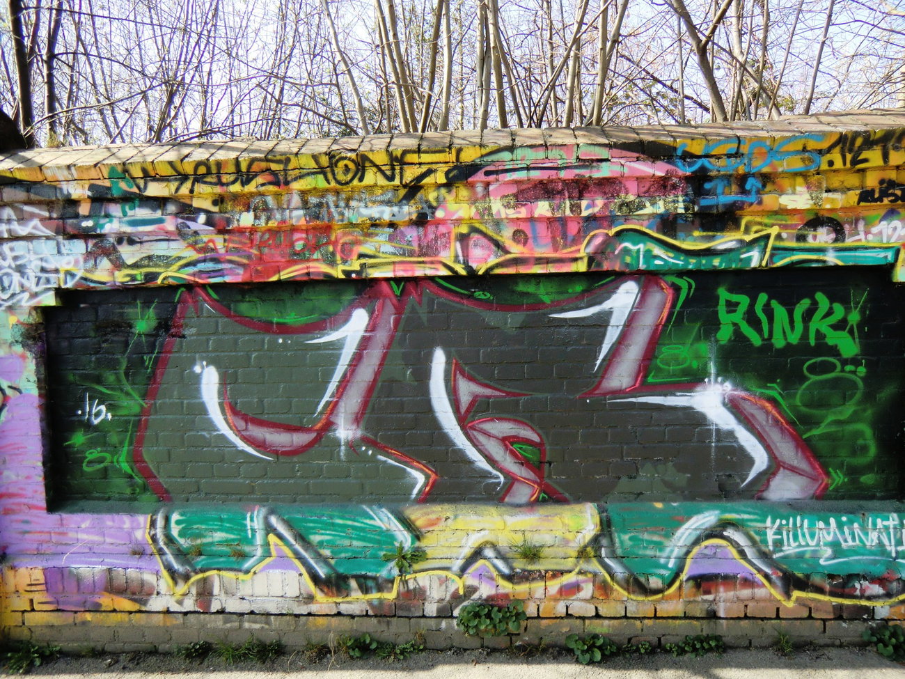 Graffiti Wall in Essen - Photo by Kico_one - Essen, NRW, Ruhrpott (2016)