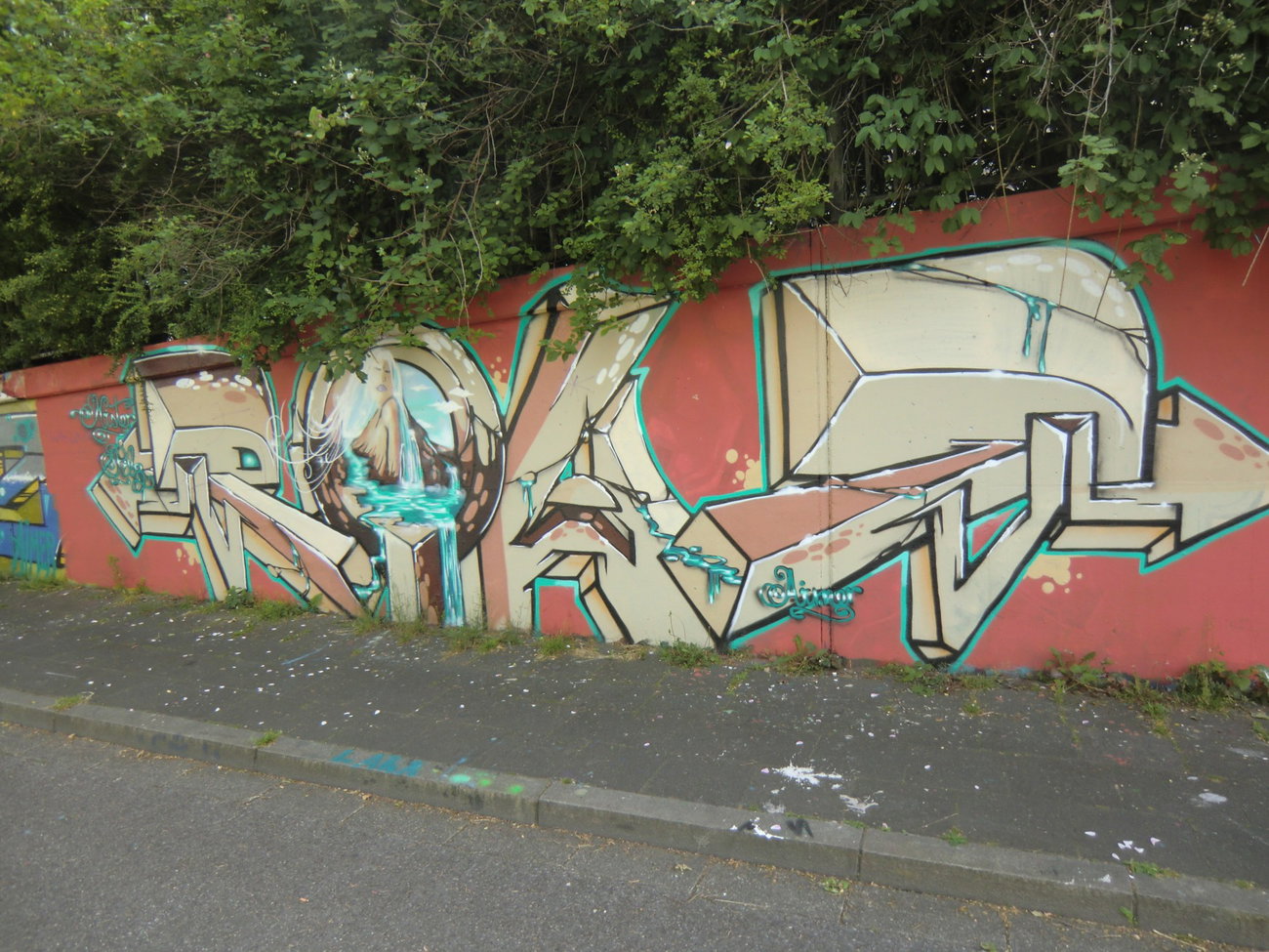 Graffiti Wall in Germany - Photo by Kico_one - Essen, Nrw, Ruhrpott (2016)