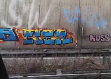 Graffiti Wall in Essen - Photo by Kico_one - Essen, A52, Ruhrpott