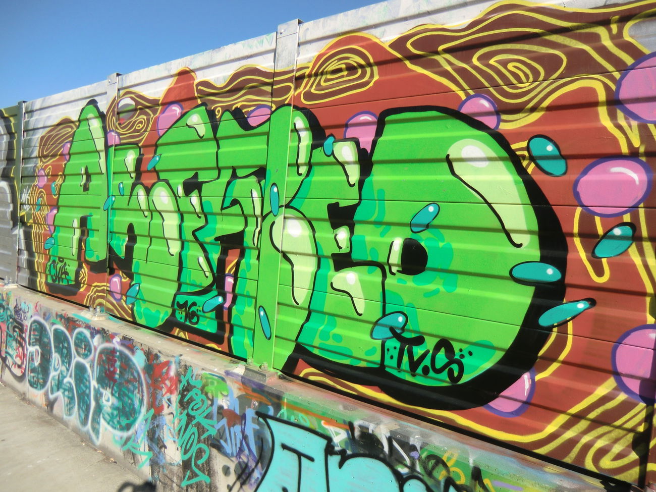 Graffiti Wall in Essen - Photo by Kico_one - Essen, NRW, Ruhrpott (2016)