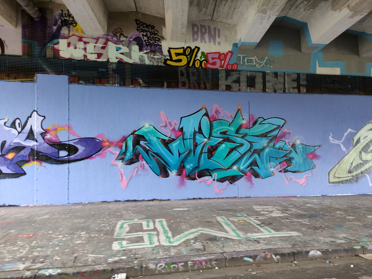 Graffiti Wall in Essen - Photo by Kico_one (2025)