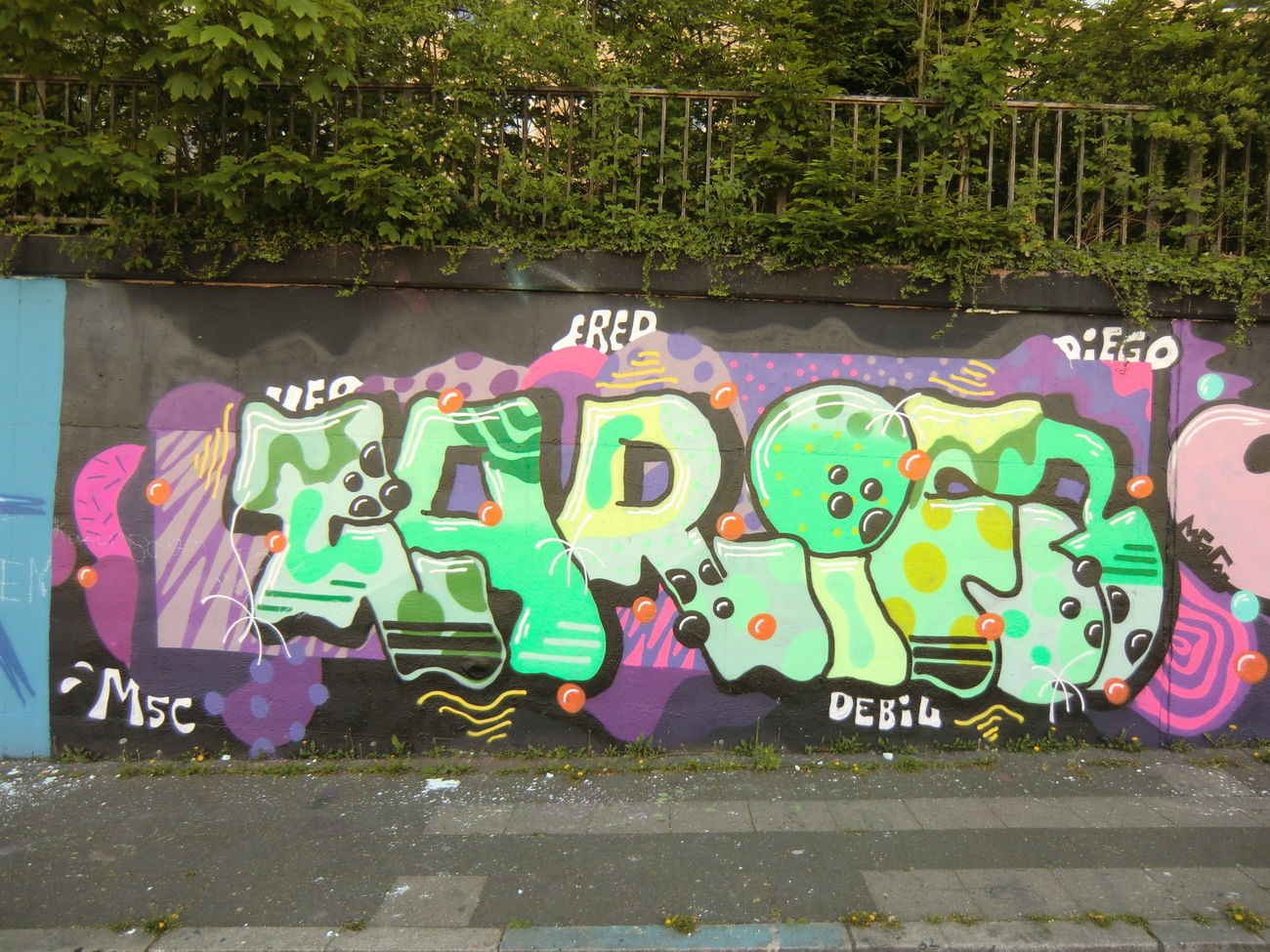 Graffiti Wall in Essen - Photo by Kico_one - Essen, NRW, Ruhrpott (2016)