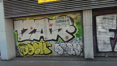 Graffiti Bombing in Barcelona - Photo by Kico_one - Barcelona, Spain, Catalonia