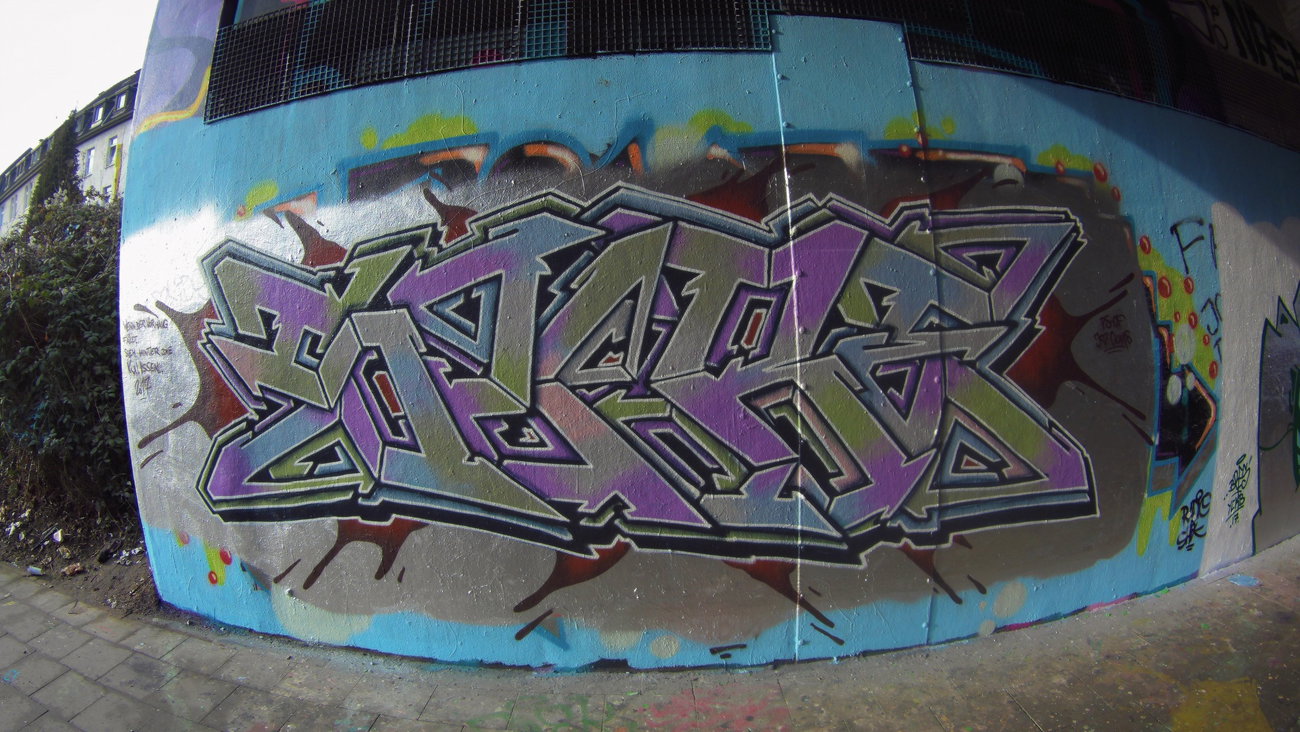 Graffiti Wall in Essen - Photo by Kico_one - Essen, NRW, Ruhrpott (2017)