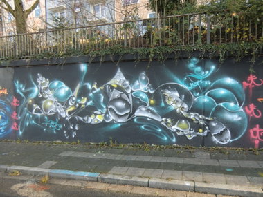 Graffiti Wall in Essen - Photo by Kico_one - Essen, Nrw, Ruhrpott (2015)