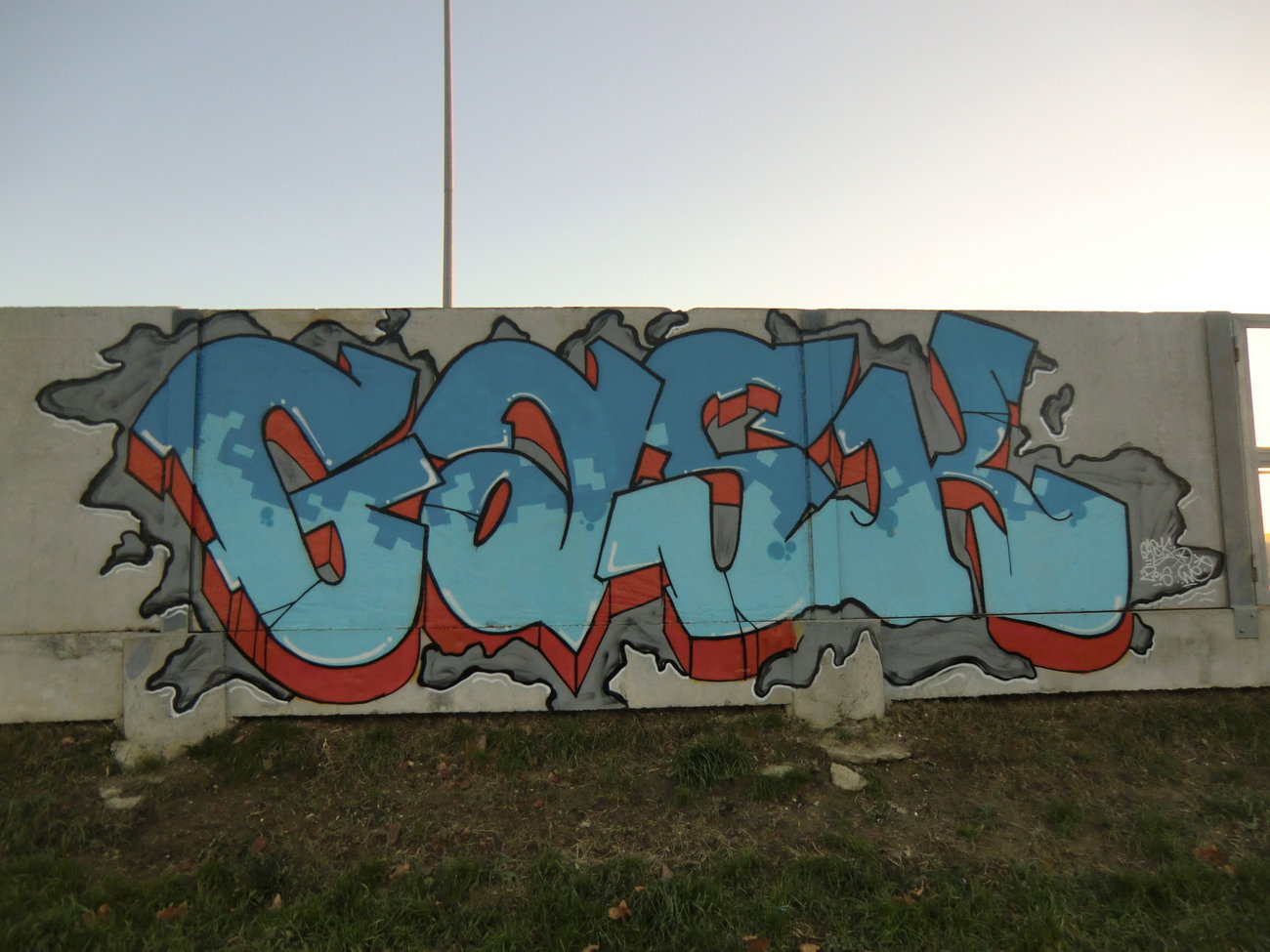 Graffiti Wall in Osijek - Photo by Kico_one - Osijek, Croatia, Hrvatska (2016)