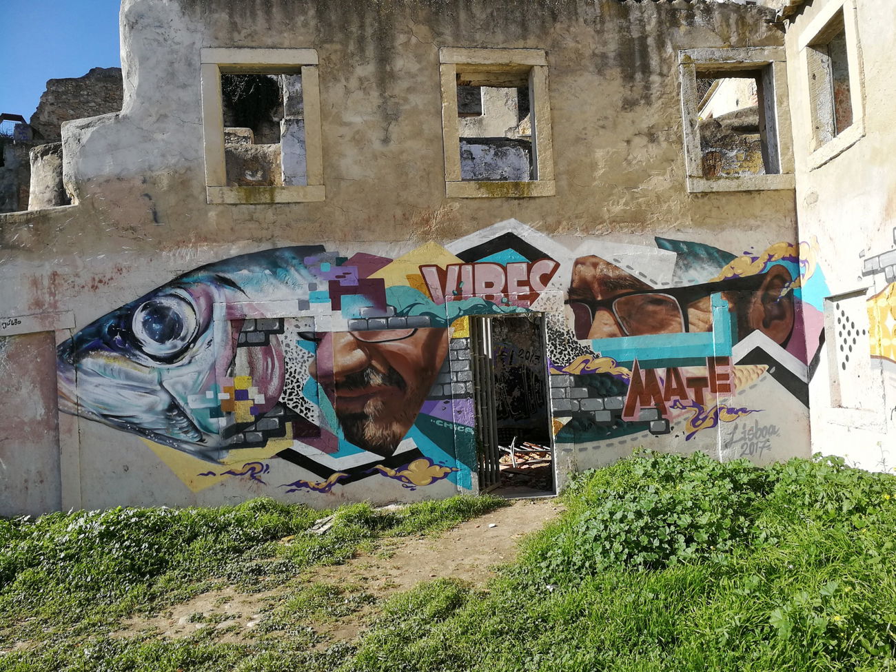 Graffiti Street Art in Lissabon - Photo by Kico_one - Lissabon, Lisboa, Portugal