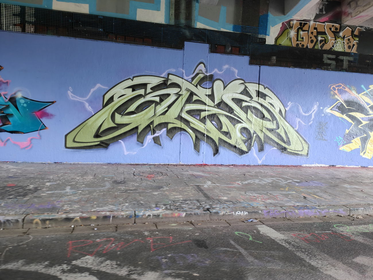 Graffiti Wall in Essen - Photo by Kico_one (2025)