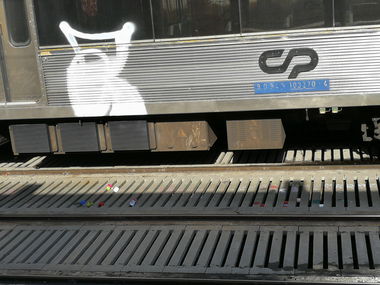 Graffiti Train in Lissabon - Photo by Kico_one - Lissabon, Portugal, Lisboa