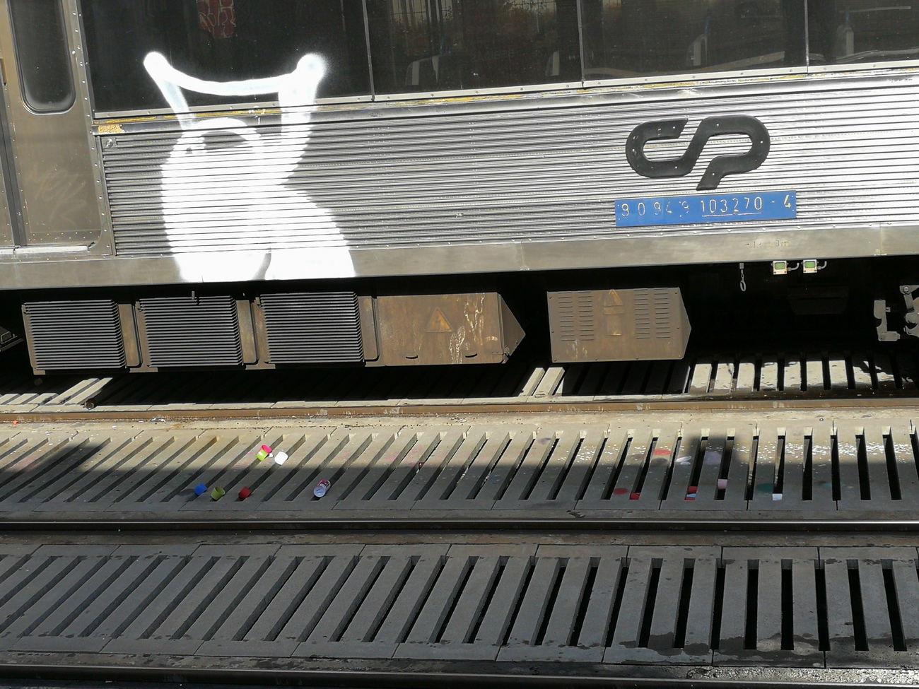 Graffiti Train in Lissabon - Photo by Kico_one - Lissabon, Portugal, Lisboa