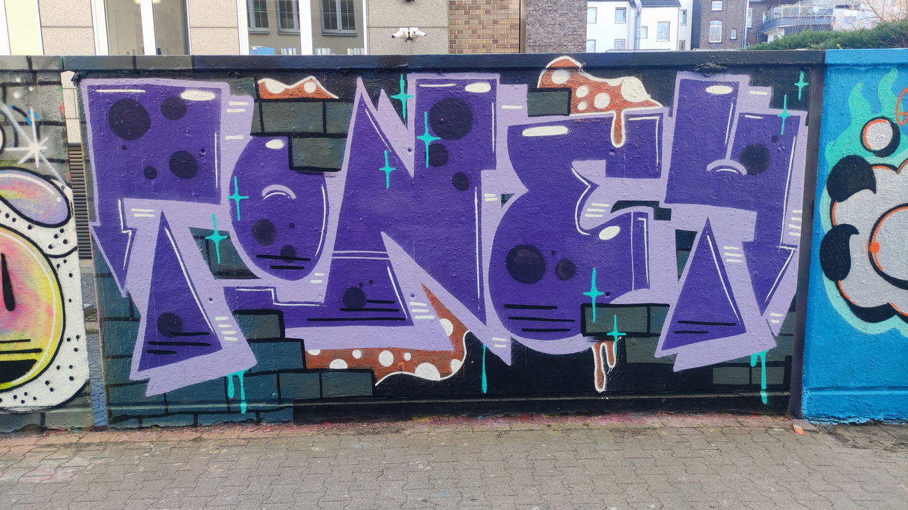 Graffiti Wall in Essen - Photo by Kico_one (2021)