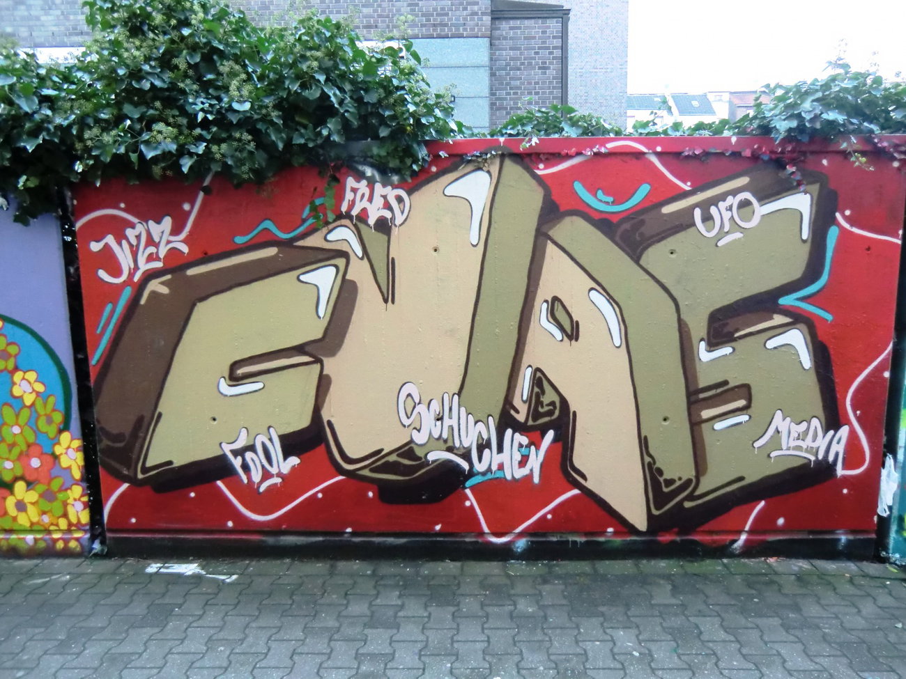 Graffiti Wall in Essen - Photo by Kico_one - Essen, Nrw, Ruhrpott (2015)