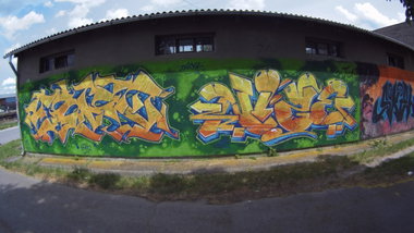 Graffiti Wall in Osijek - Photo by Kico_one - Osijek, Croatia, Hrvatska