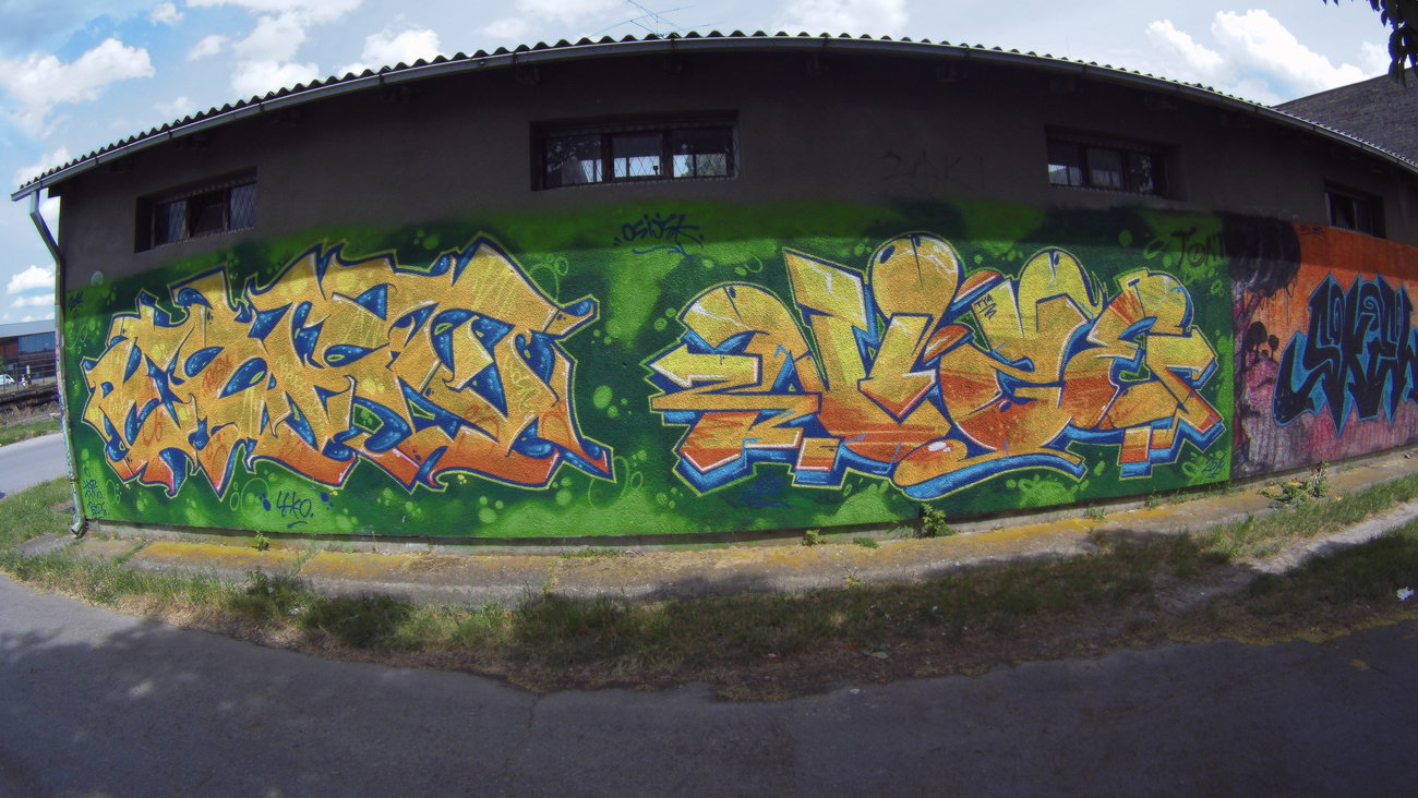Graffiti Wall in Osijek - Photo by Kico_one - Osijek, Croatia, Hrvatska