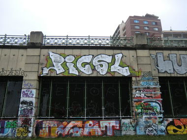 Graffiti Wall in Wien - Photo by Kico_one - Wien, Österreich, Vienna (2016)