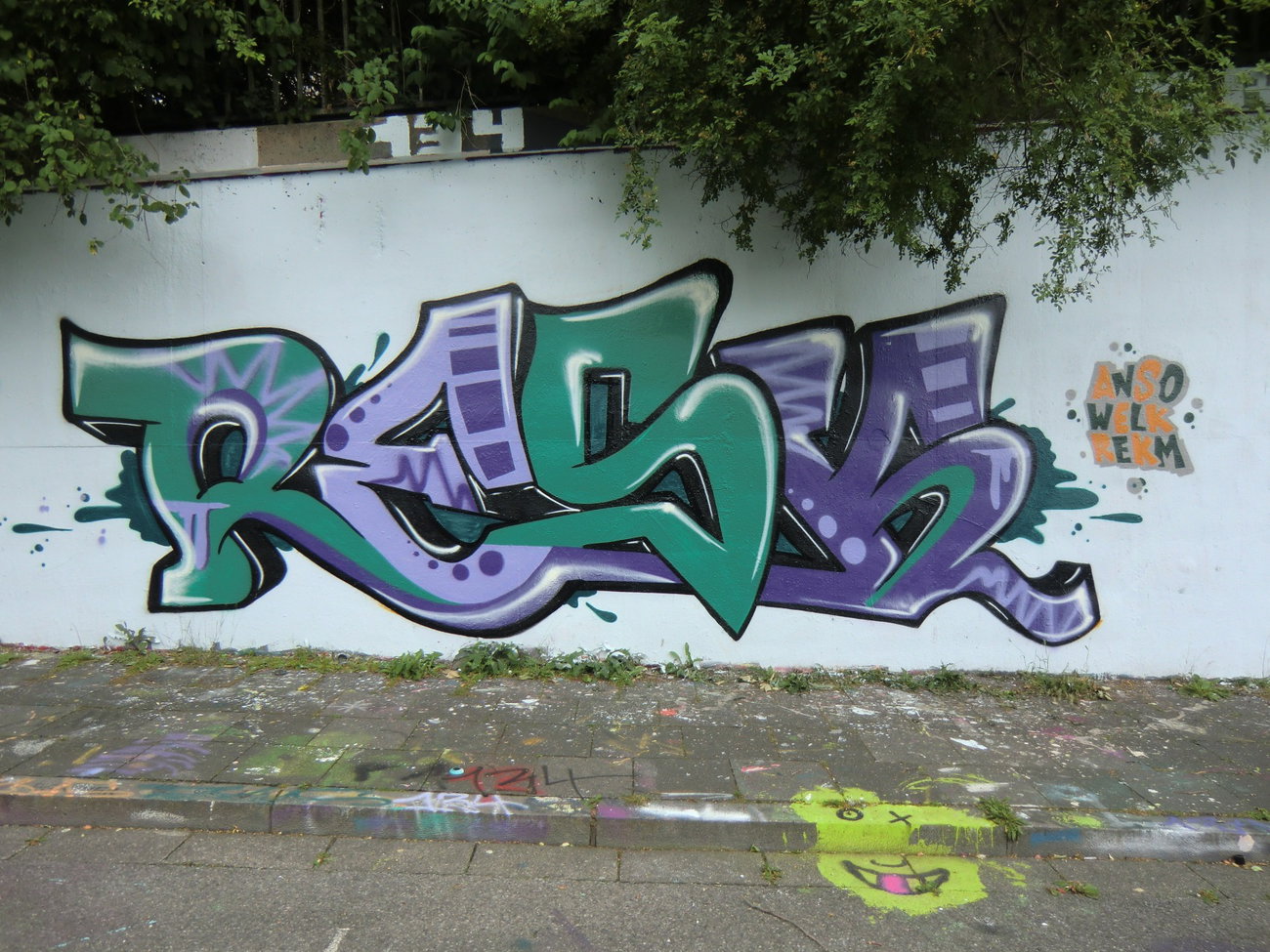 Graffiti Wall in Essen - Photo by Kico_one - Essen, NRW, Ruhrpott (2017)