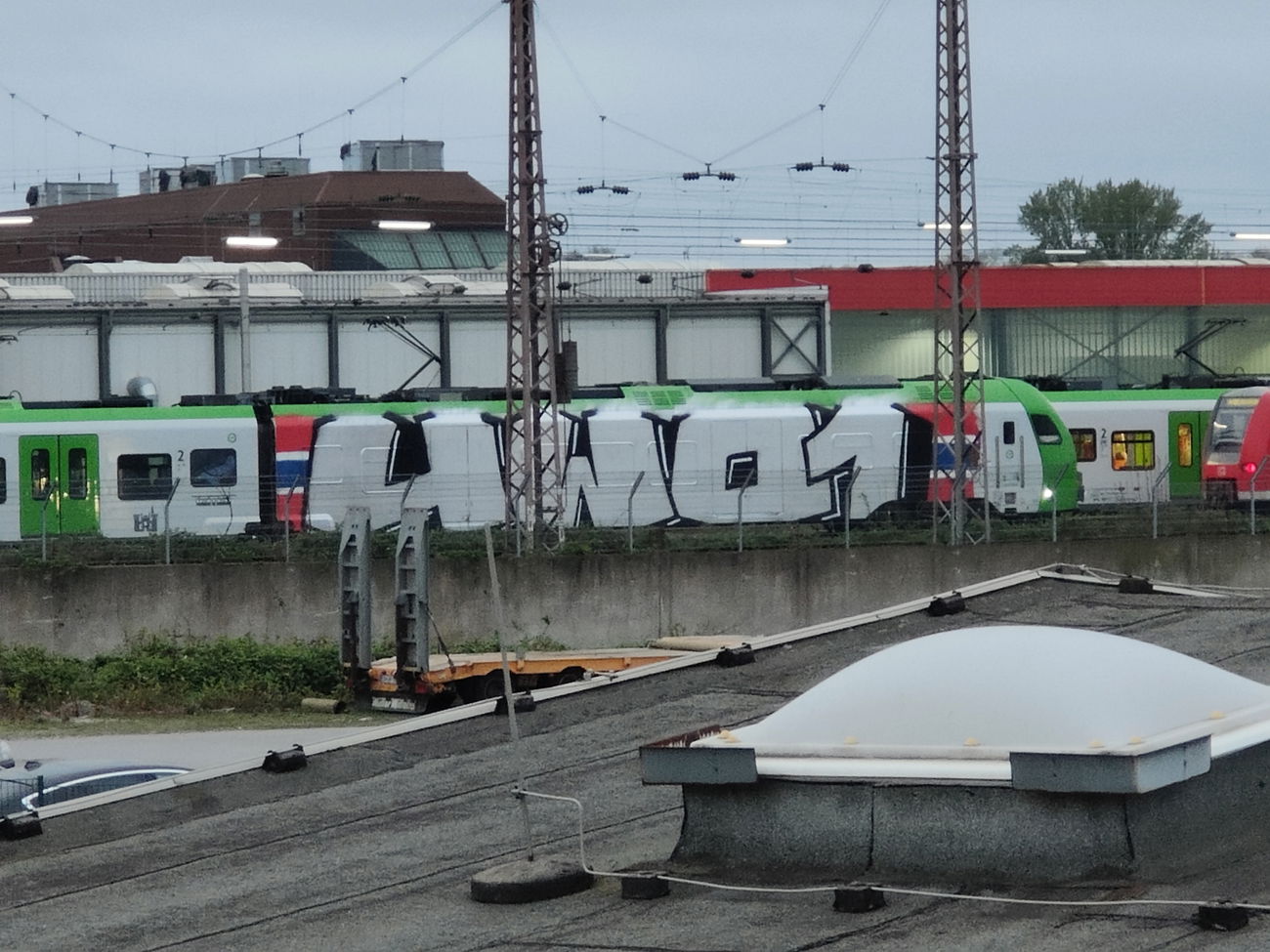 Graffiti Train in Essen - Photo by Kico_one (2025)