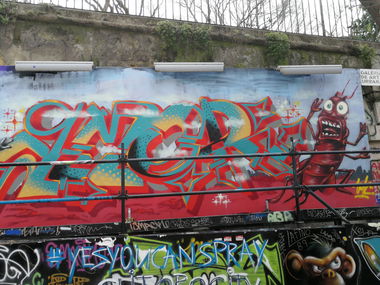 Graffiti Wall in Lissabon - Photo by Kico_one - Lissabon, Portugal, Lisboa