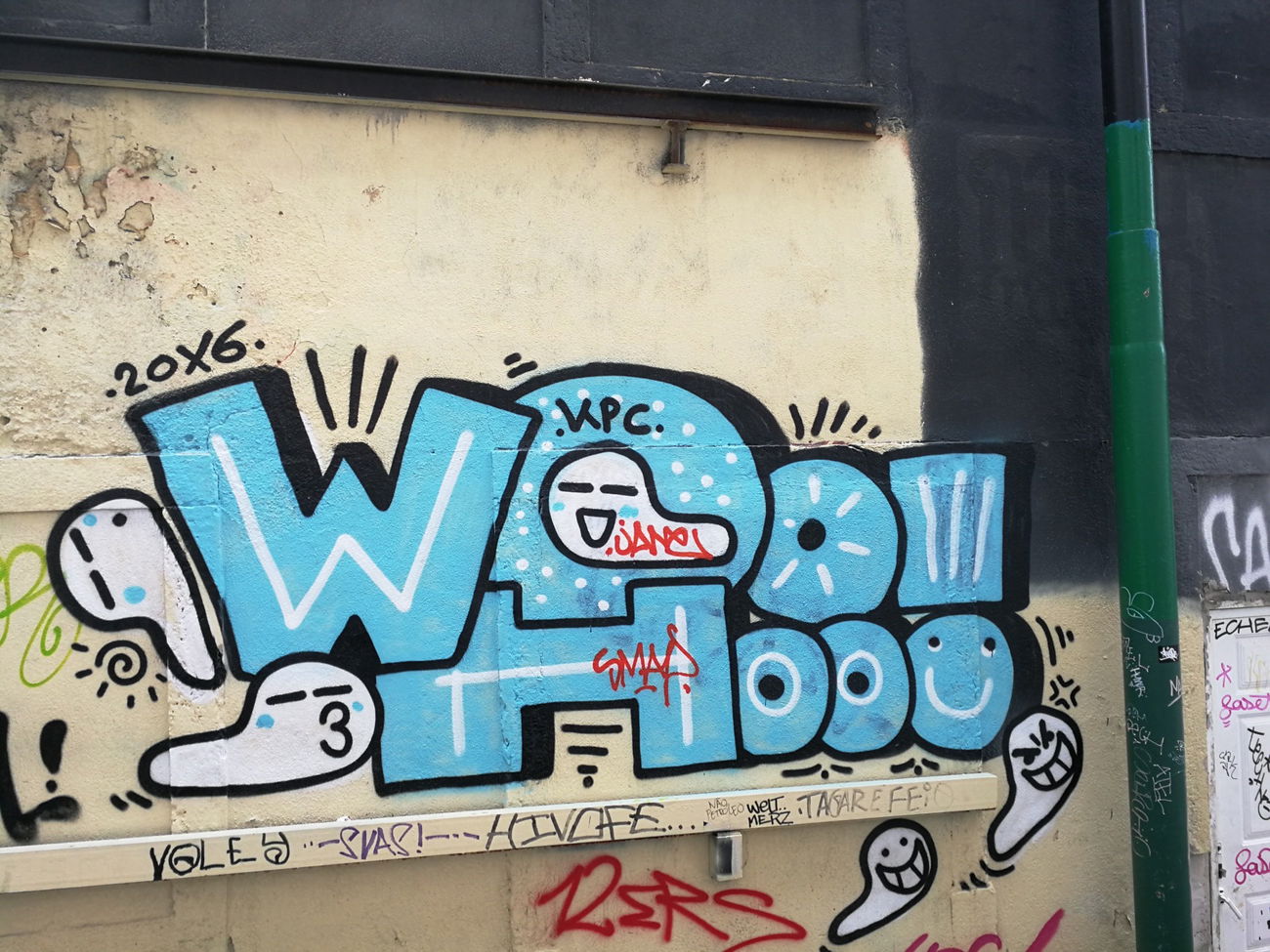 Graffiti Bombing in Lissabon - Photo by Kico_one - Lissabon, Portugal, Lisboa