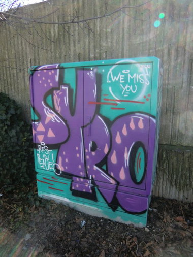 Graffiti Wall in Essen - Photo by Kico_one - Syro, Essen
