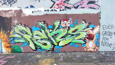 Graffiti Wall in Essen - Photo by Kico_one (2021)