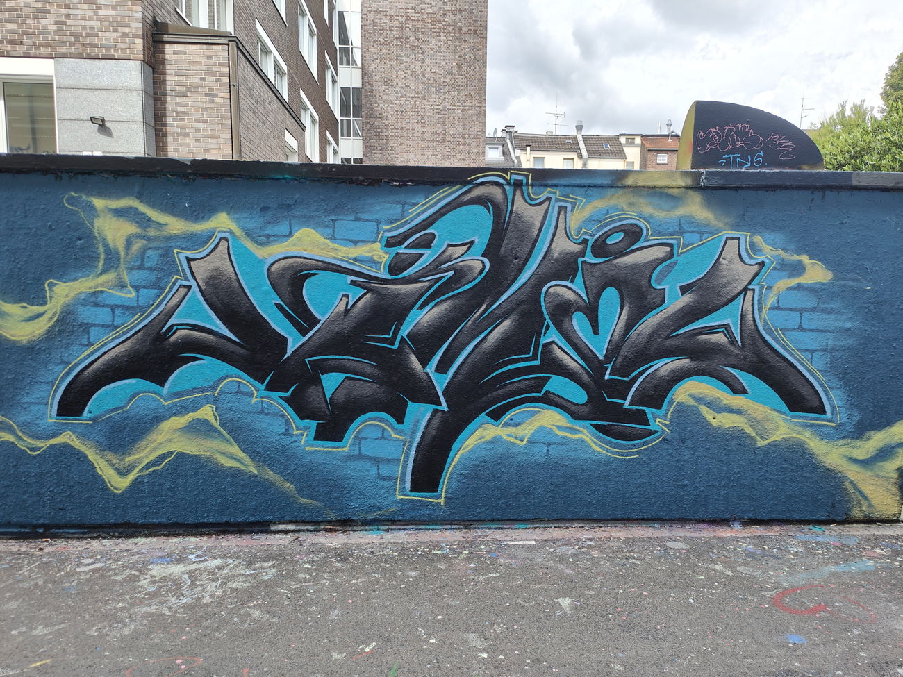 Graffiti Wall in Essen - Photo by Kico_one - Essen, Limey (2024)