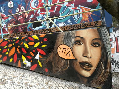 Graffiti Wall in Lissabon - Photo by Kico_one - Lissabon, Portugal, Lisboa