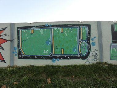 Graffiti Wall in Osijek - Photo by Kico_one - Osijek, Croatia, Hrvatska (2016)