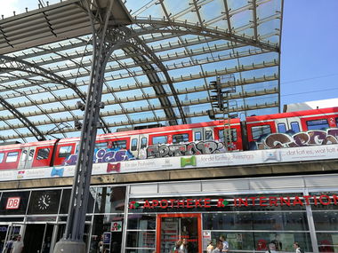 Graffiti Train in Köln - Photo by Kico_one - Epsc, Weise, Setop
