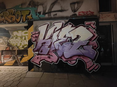 Graffiti Wall in Hamburg - Photo by Kico_one