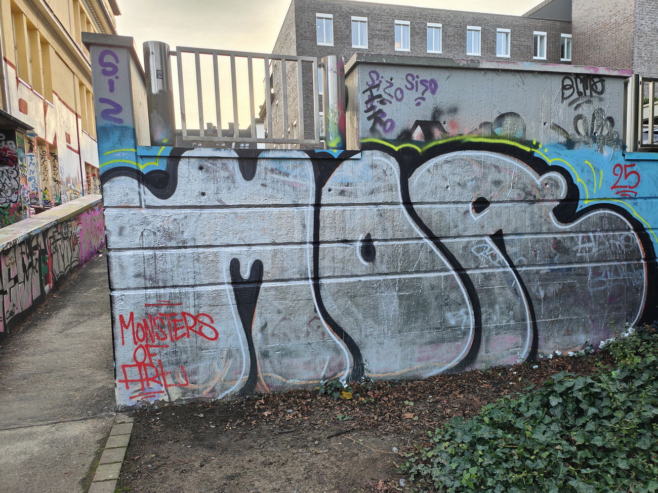 Graffiti Wall in Essen - Photo by Kico_one - Essen, Moa (2025)