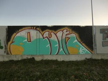 Graffiti Wall in Osijek - Photo by Kico_one - Osijek, Croatia, Hrvatska (2016)