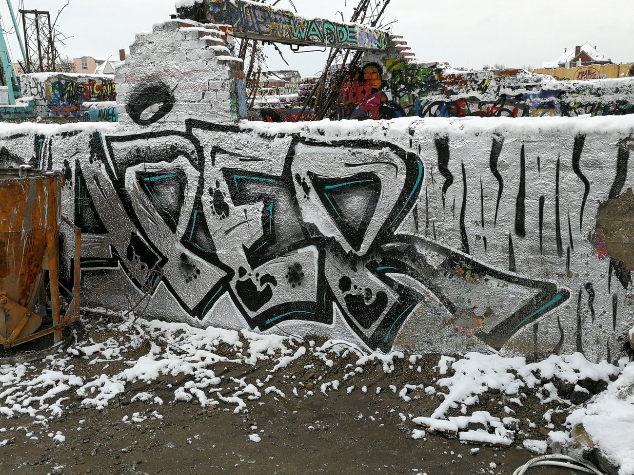 Graffiti Wall in München - Photo by Kico_one - München