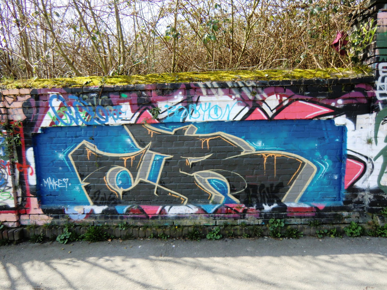 Graffiti Wall in Essen - Photo by Kico_one - Essen, NRW, Ruhrpott (2016)