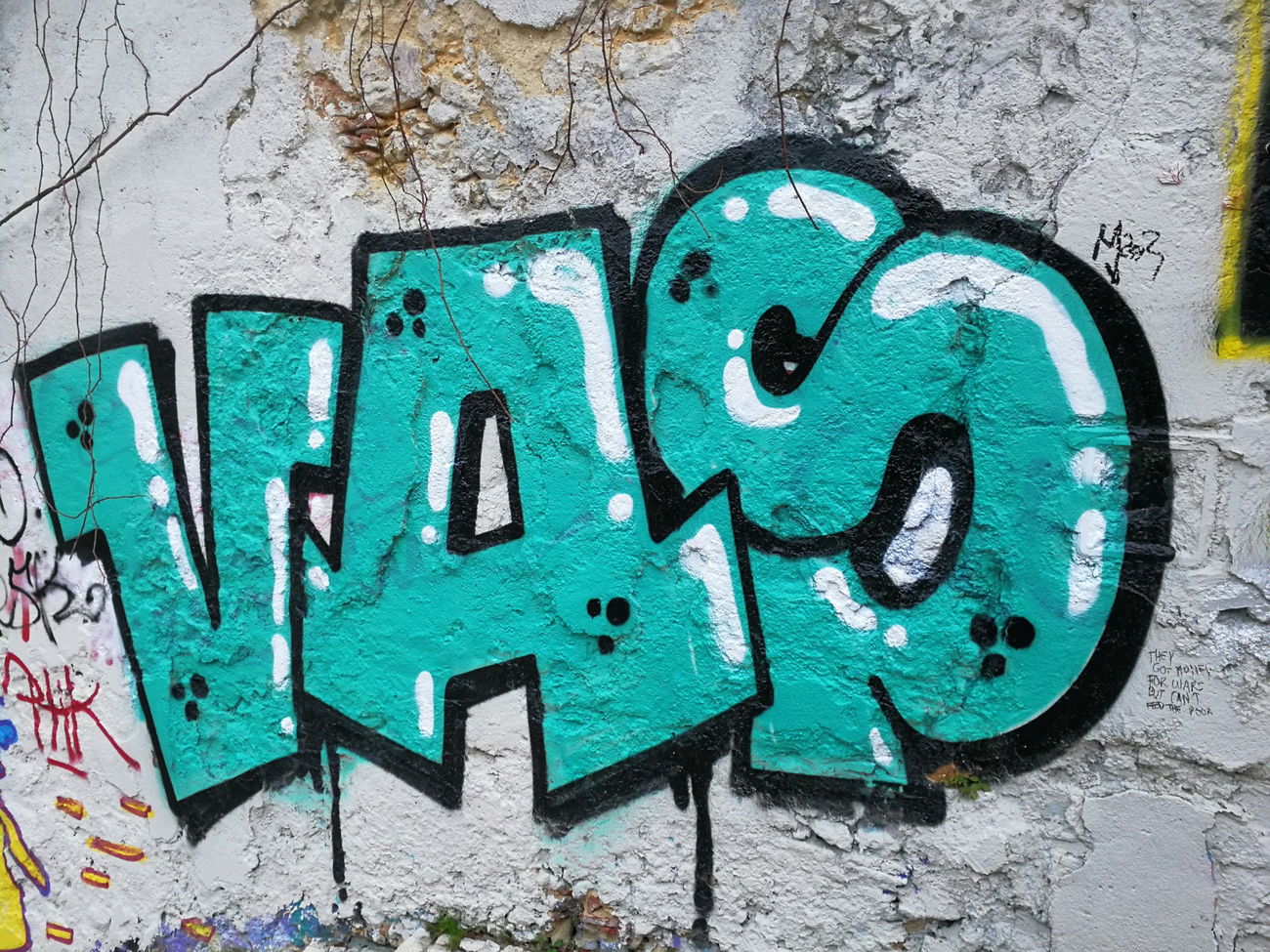 Graffiti Wall in Lissabon - Photo by Kico_one - Lissabon, Portugal, Lisboa