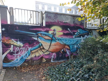 Graffiti Wall in Essen - Photo by Kico_one (2022)