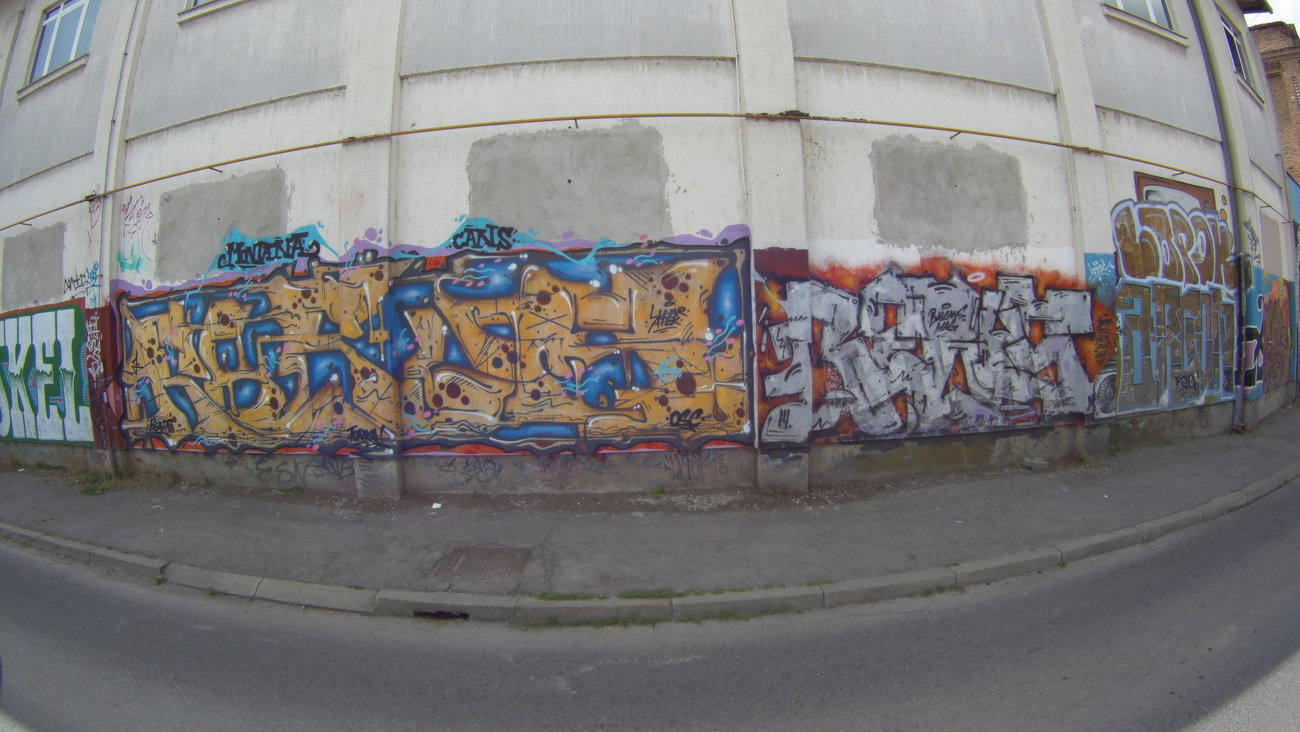 Graffiti Wall in Osijek - Photo by Kico_one - Osijek, Croatia, Hrvatska