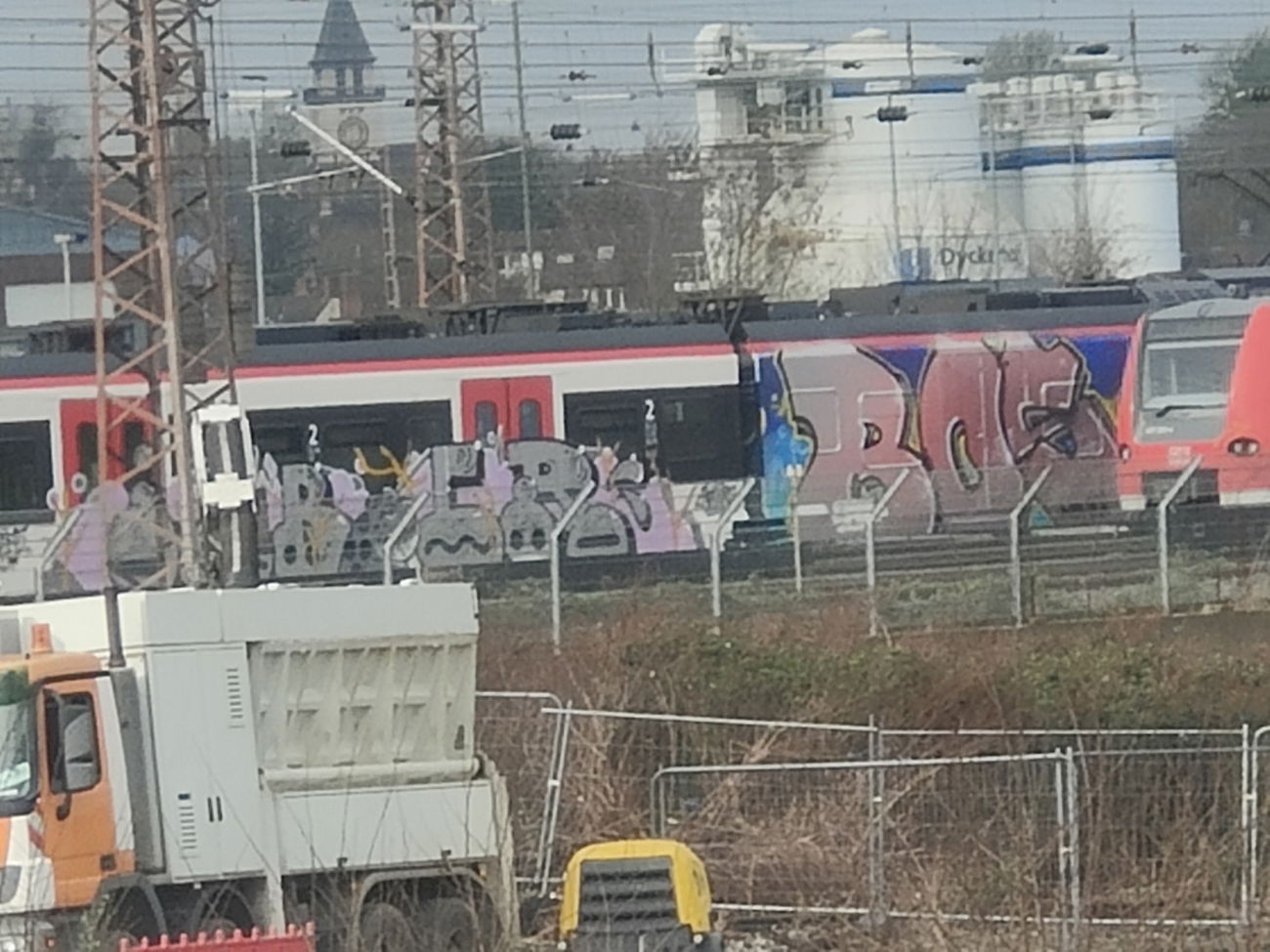 Graffiti Train in Essen - Photo by Kico_one (2024)