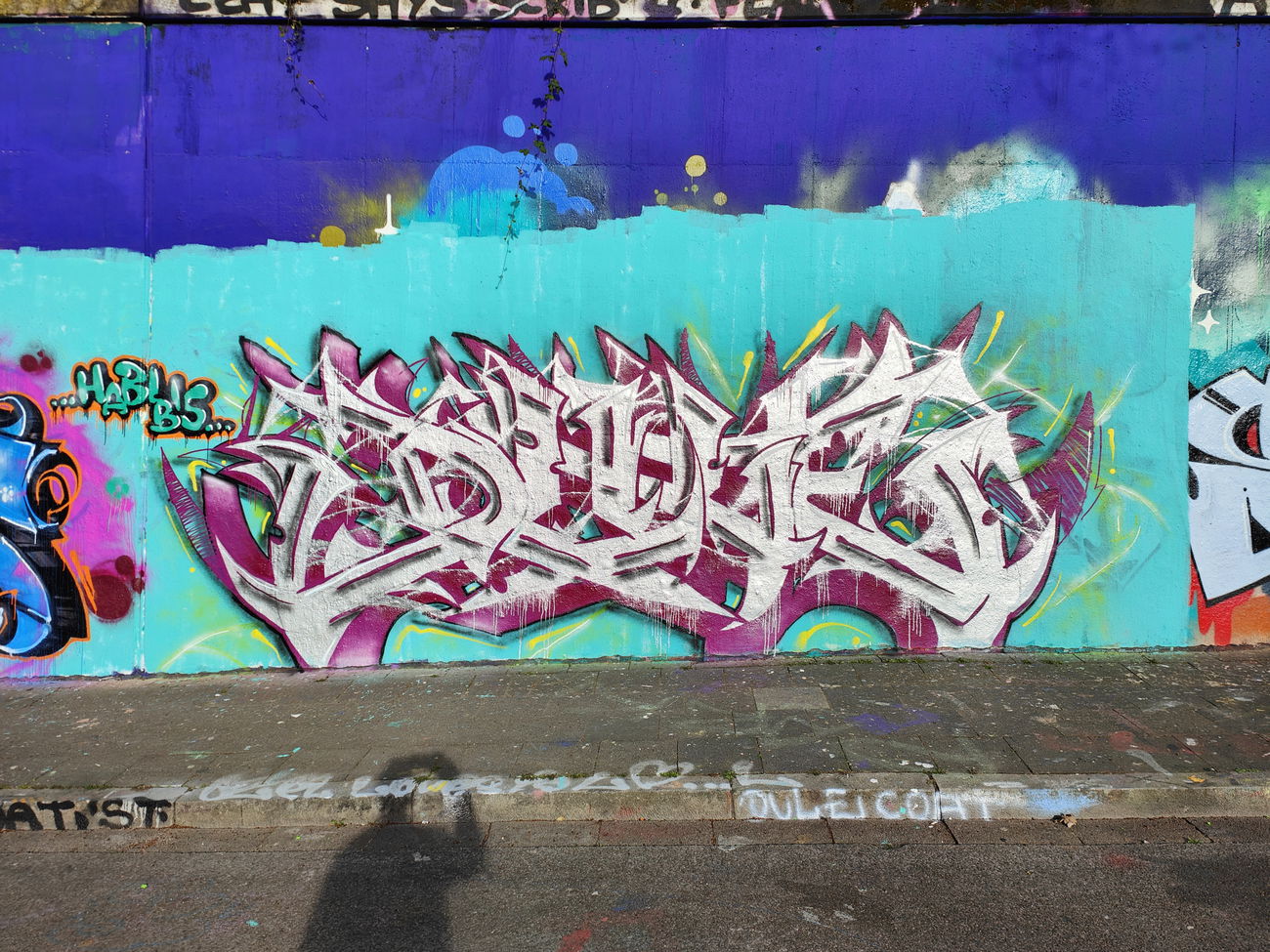 Graffiti Wall in Essen - Photo by Kico_one (2025)