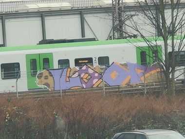 Graffiti Train in Essen - Photo by Kico_one - Essen, Loop (2024)