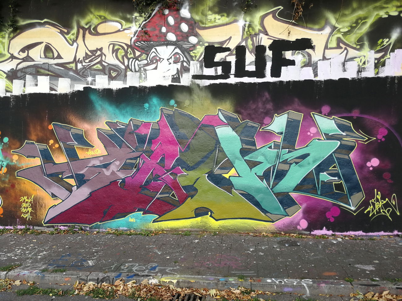 Graffiti Wall in Essen - Photo by Kico_one - Essen, Ruhrpott, NRW (2019)