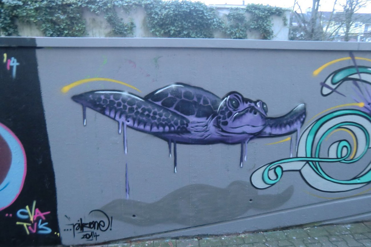 Graffiti Wall in Essen - Photo by Kico_one (2014)