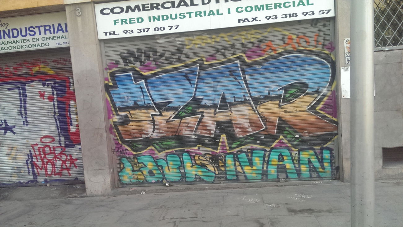 Graffiti Wall in Barcelona - Photo by Kico_one - Barcelona, Spain, Catalonia